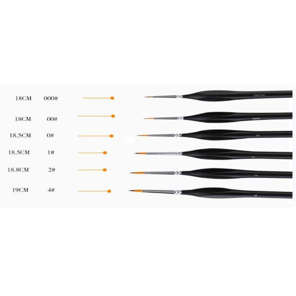 Professionelle Pinsel (6 Stück)