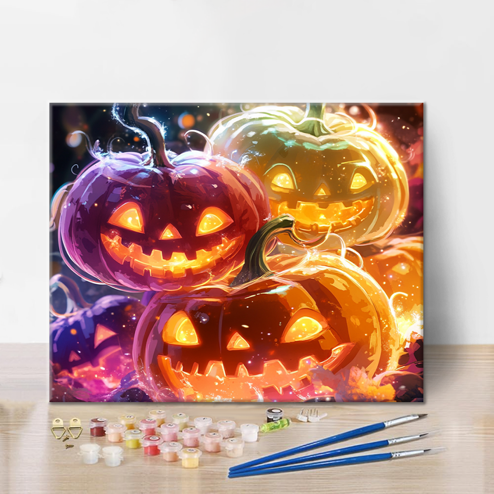 Jack Lantern - Malen nach Zahlen
