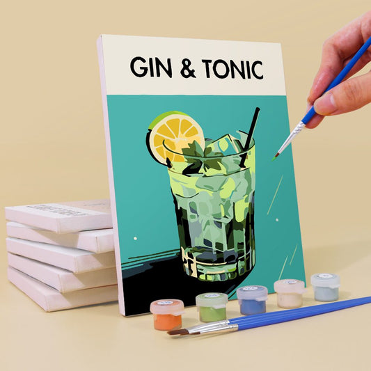 12 Mini Paintings | Deluxe Cocktail-Mix