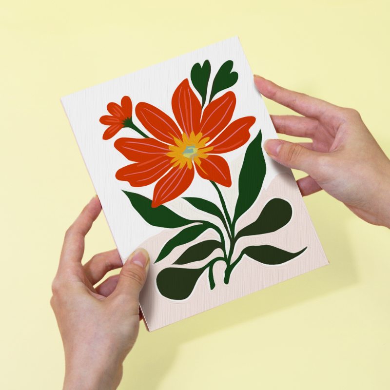 Malen nach Zahlen ¨C 6 Mini-Gem?lde | Wundersch?nes Blumen-Set