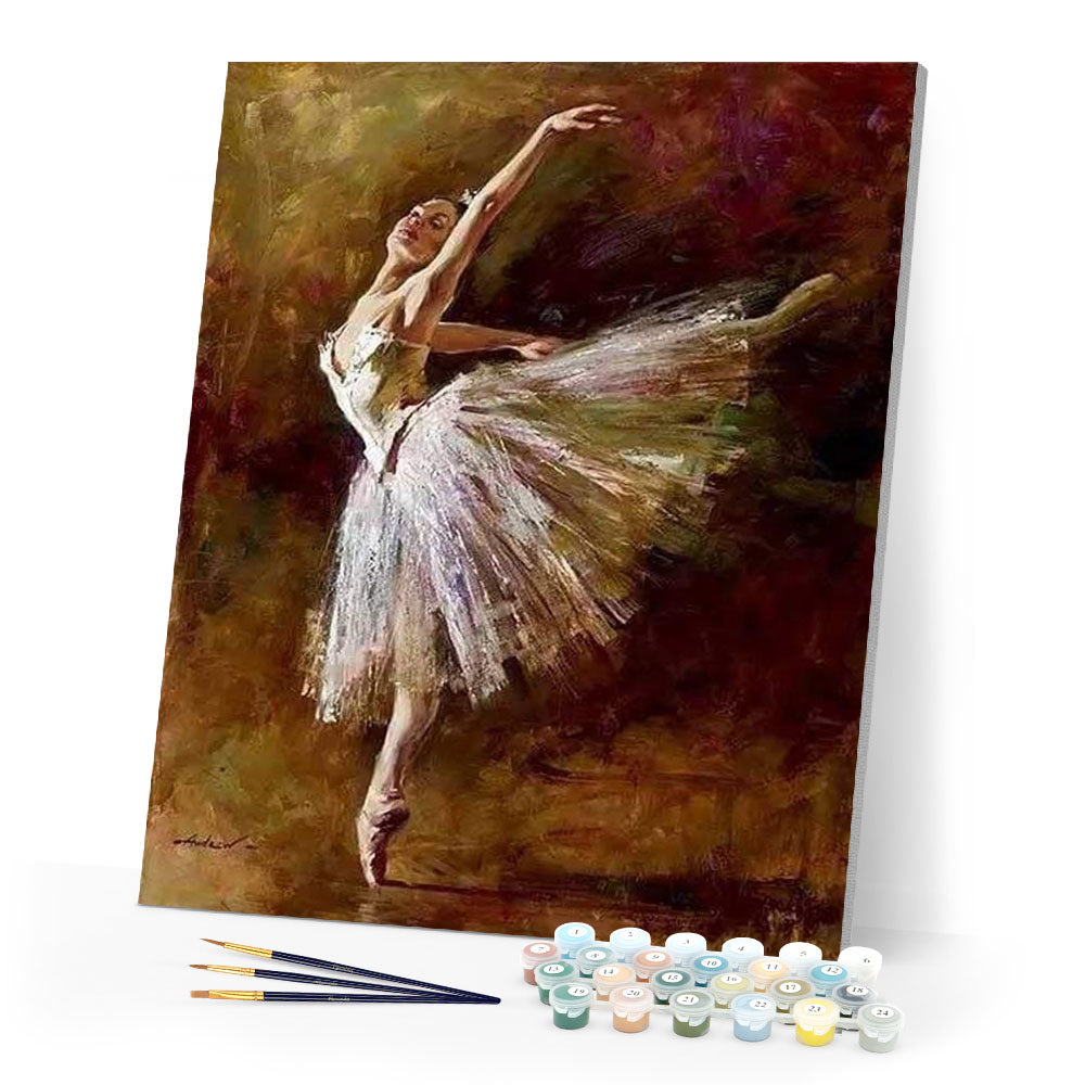 A Ballerina wearing Ballerina Shoes