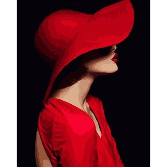 The Lady with a Red Hat