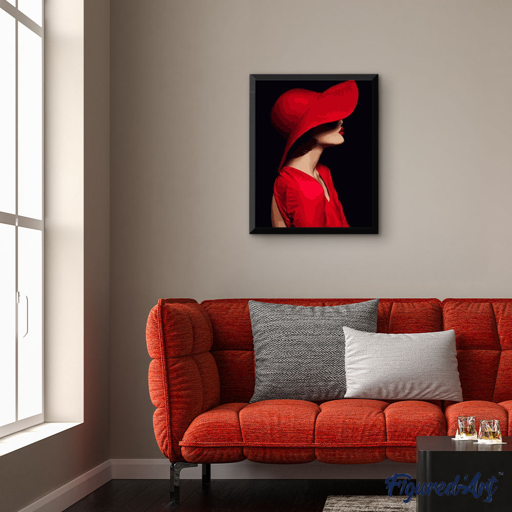 The Lady with a Red Hat