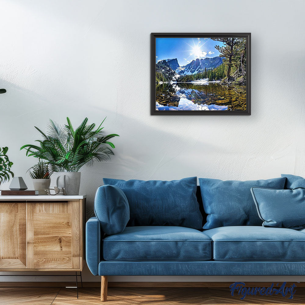 Mountain and River