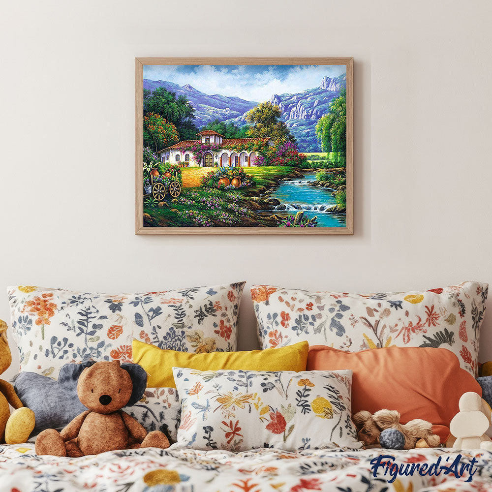 Quiet house near the river