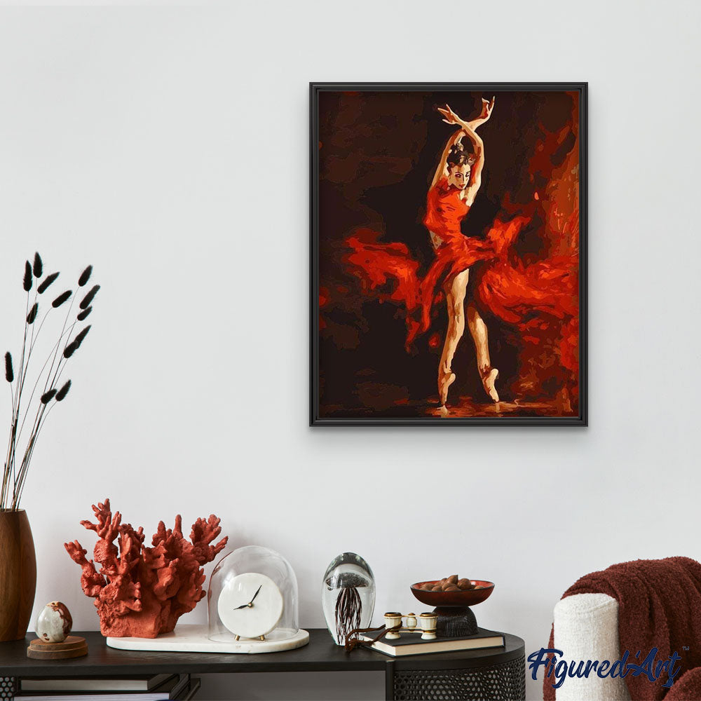 Magical Red Dancer