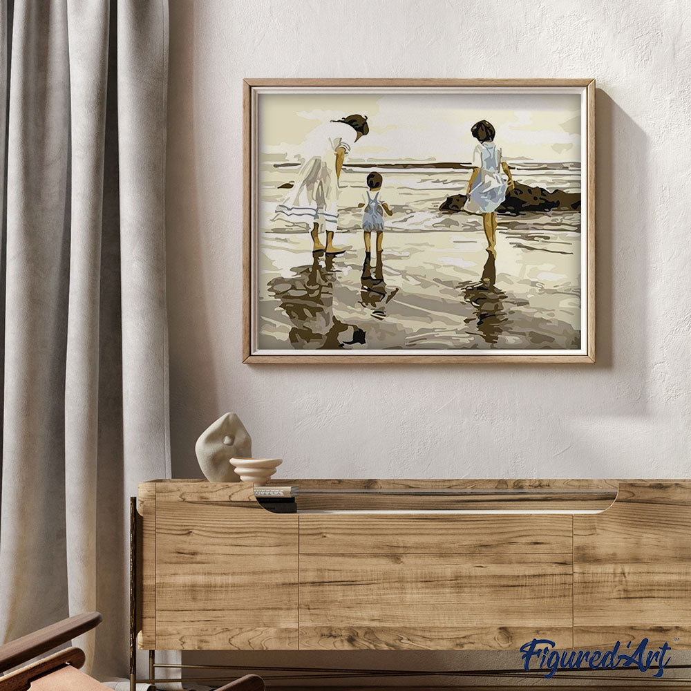 Family and Seaside