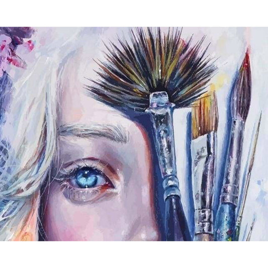 Face and Brushes