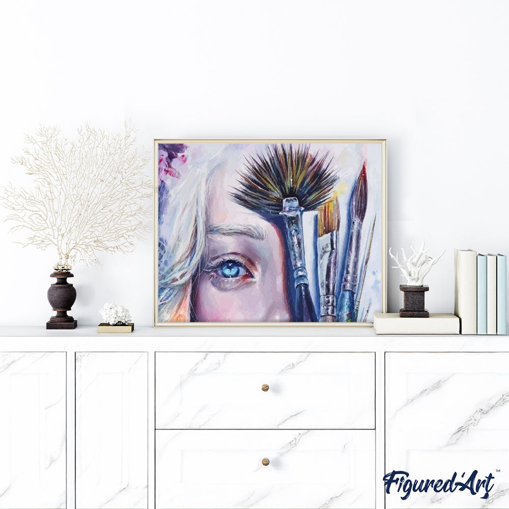 Face and Brushes