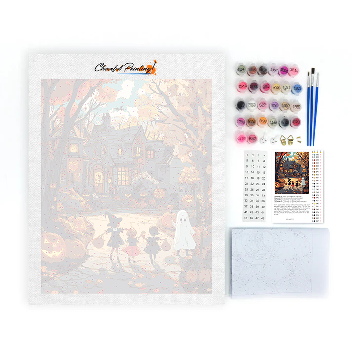 Halloween Delight - Malen nach Zahlen