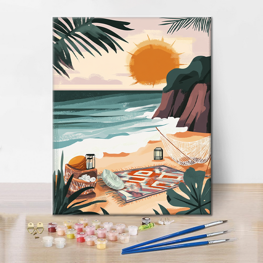 Spiaggia Segreta – Malen nach Zahlen