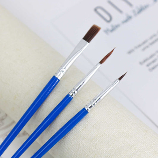 Mini Malen nach Zahlen mit Rahmen - Orange sky