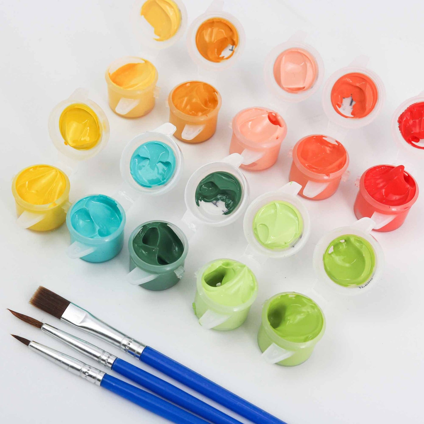Mini Malen nach Zahlen mit Rahmen - Cooler Affe mit Blumen