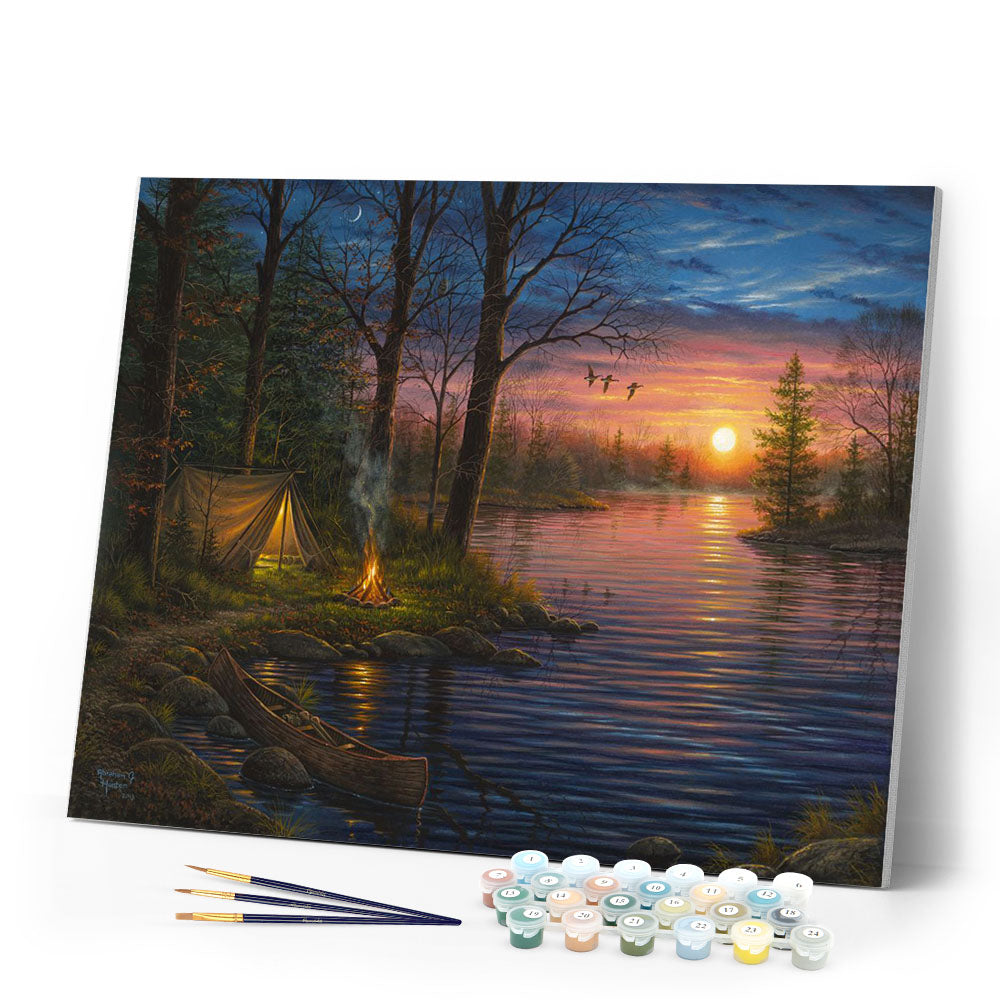 Camping and Lake