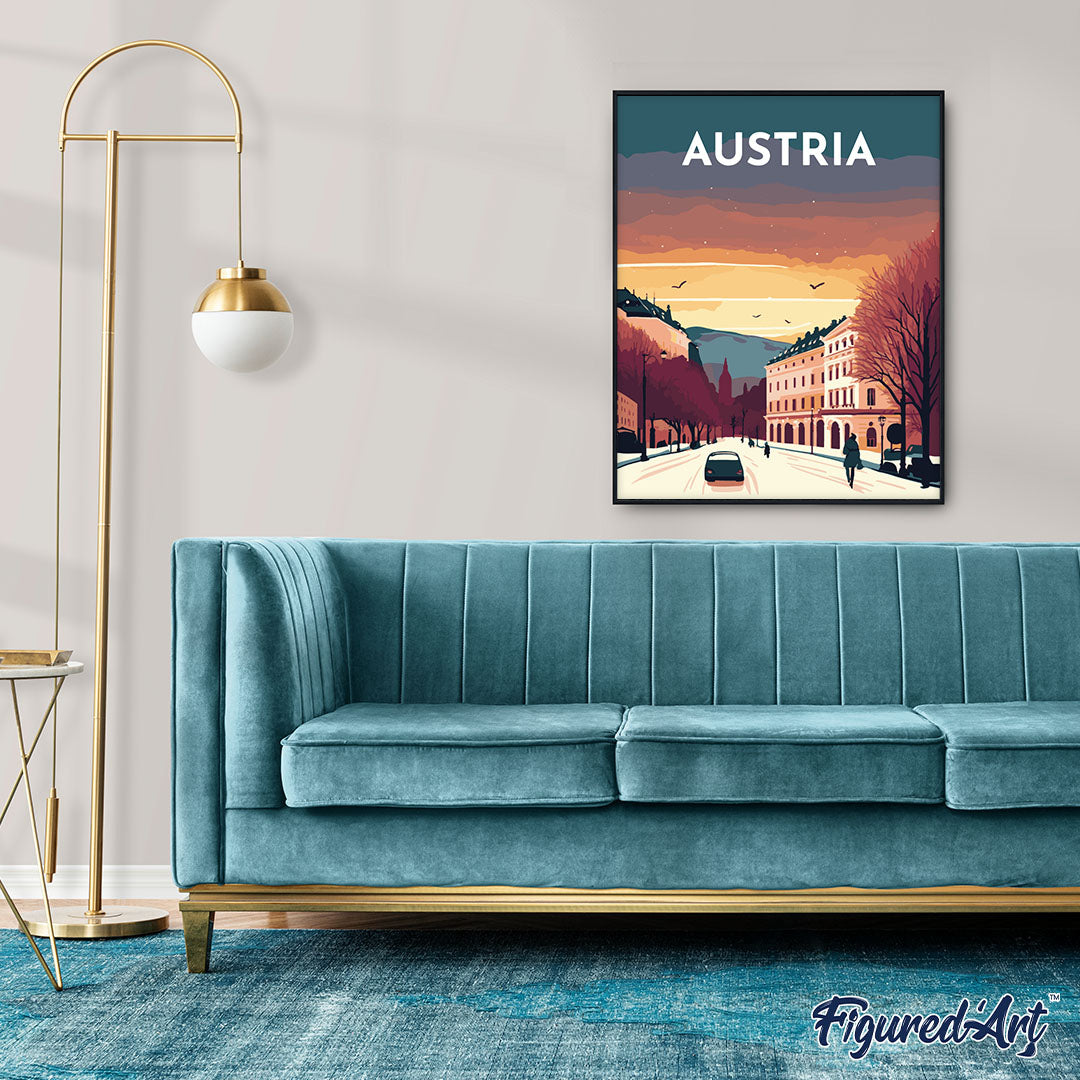 Reiseposter Wien