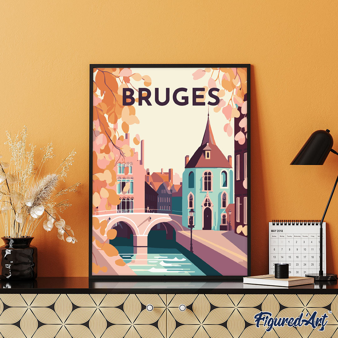 Reiseplakat Brügge
