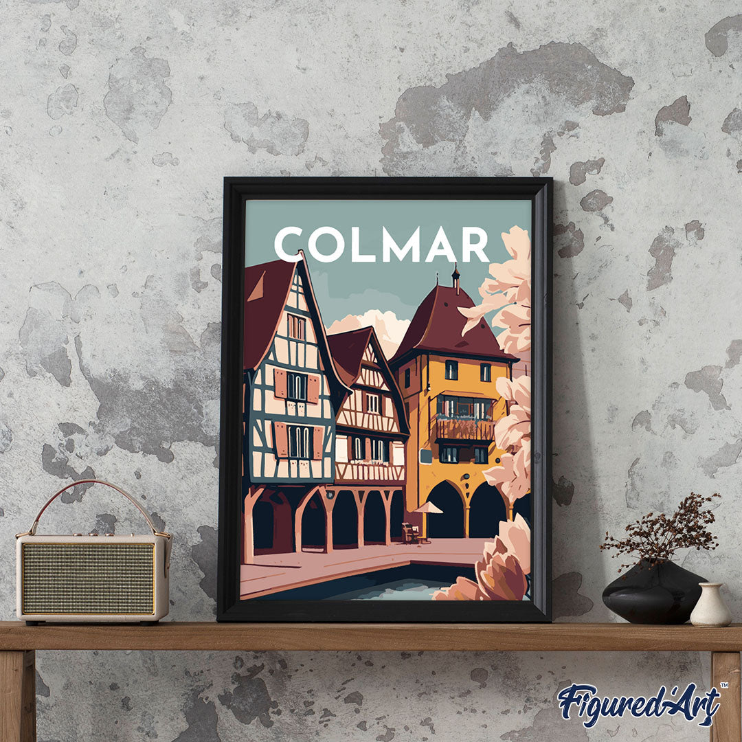 Reiseplakat Colmar