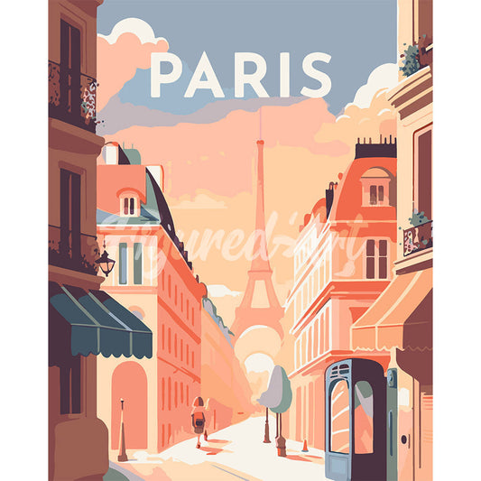 Reiseplakat Paris