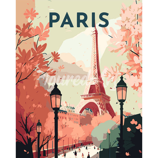 Reiseplakat Paris 2