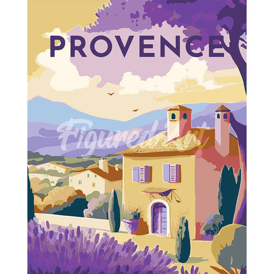 Reiseplakat Provence