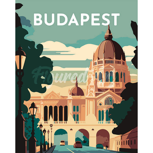 Reiseplakat Budapest