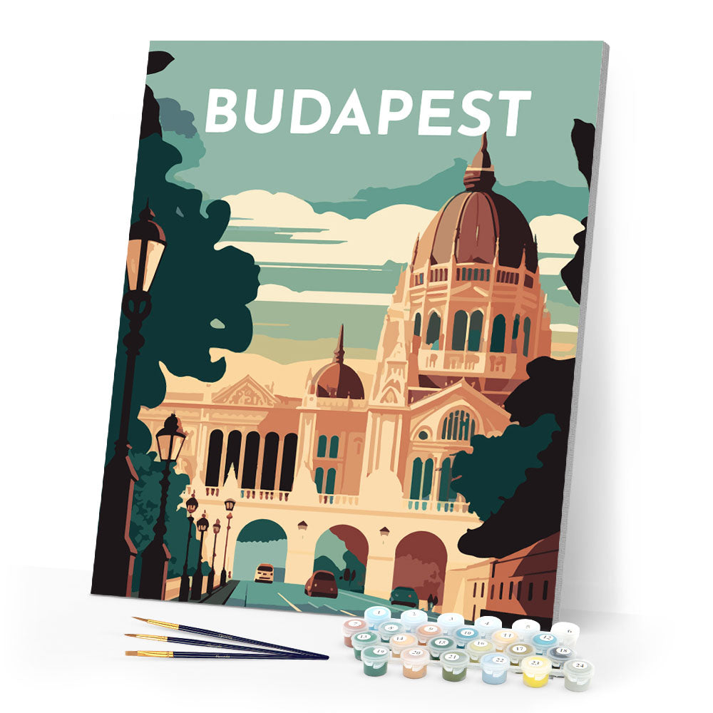 Reiseplakat Budapest