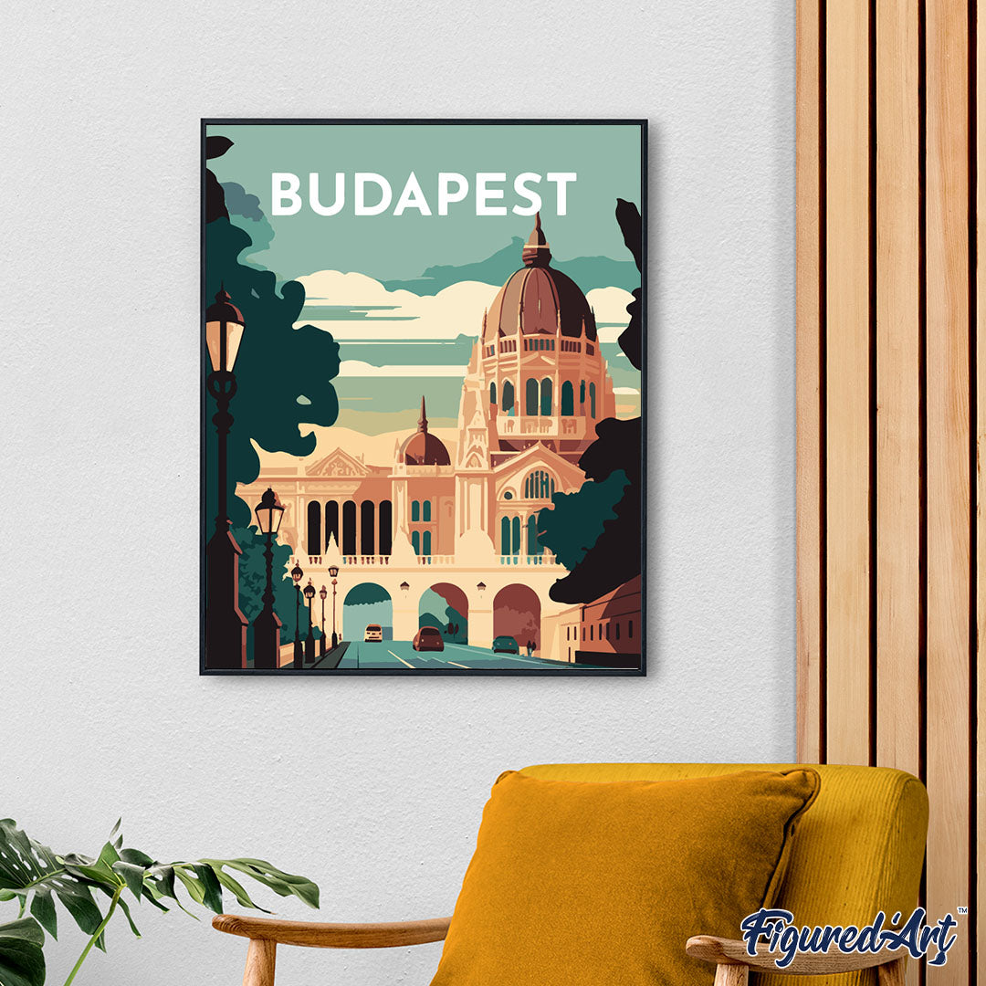 Reiseplakat Budapest