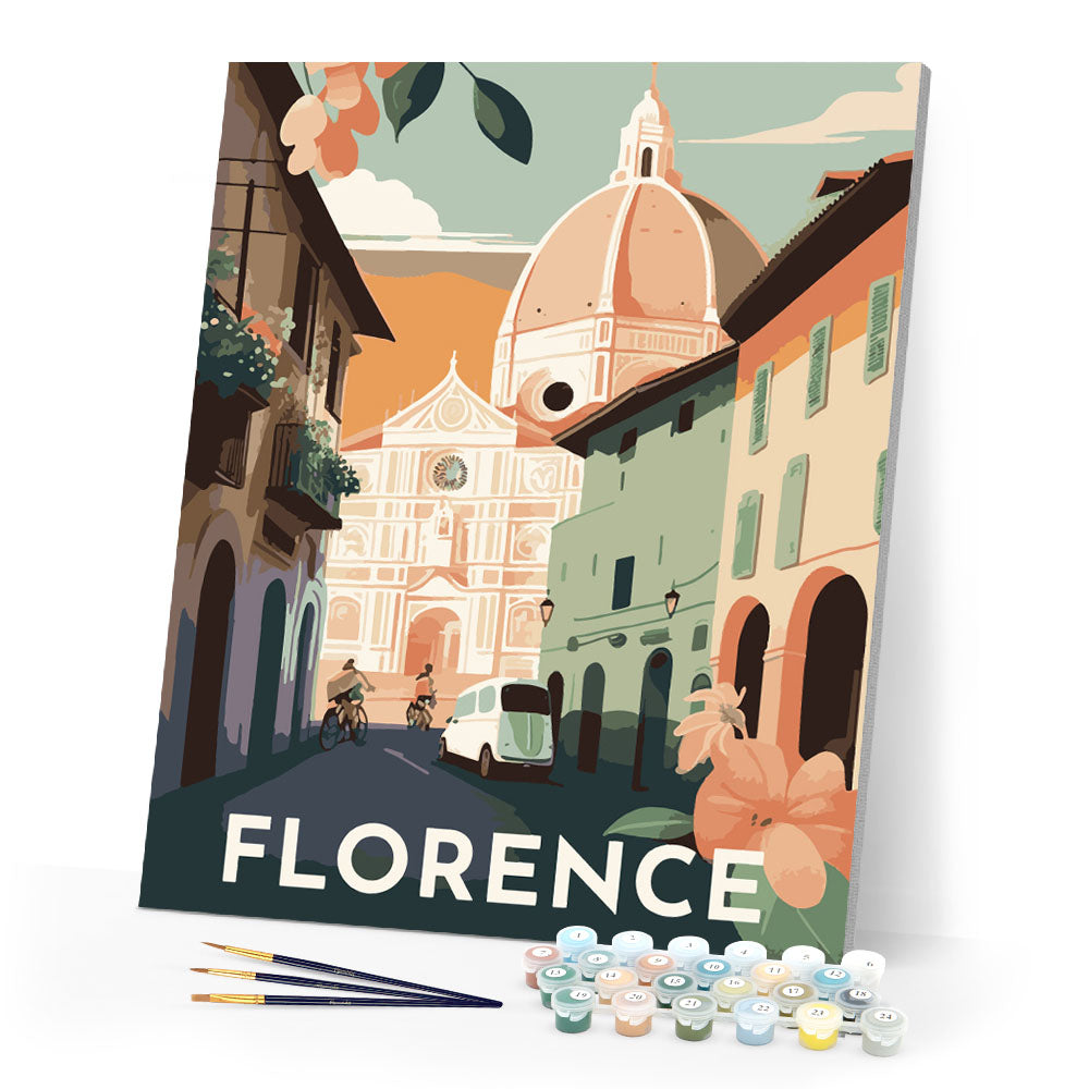 Reiseplakat Florenz