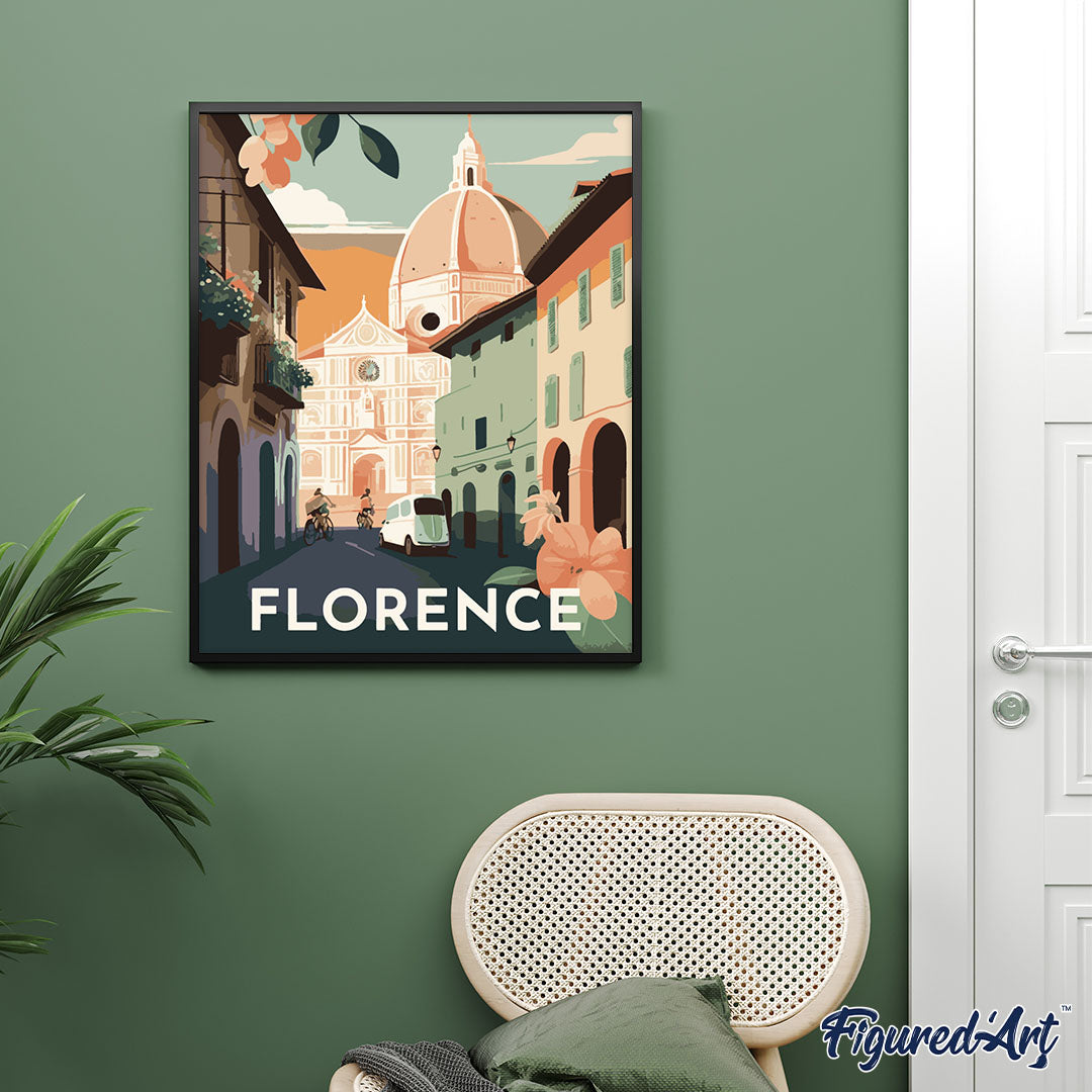 Reiseplakat Florenz