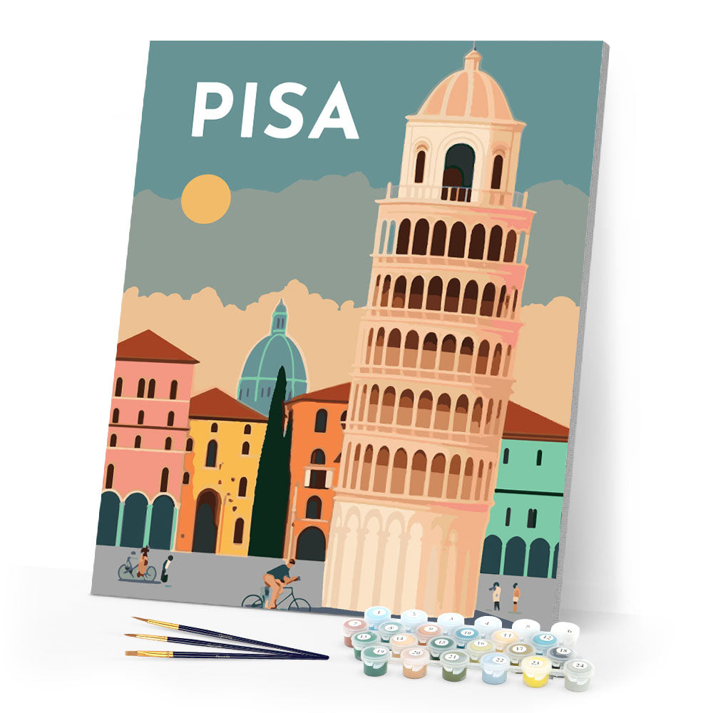 Reiseplakat Pisa