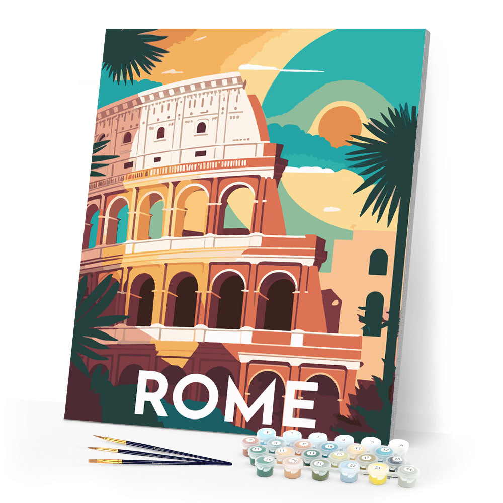 Reiseplakat Rom