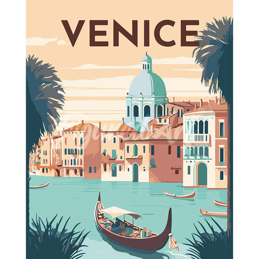 Reiseplakat Venedig