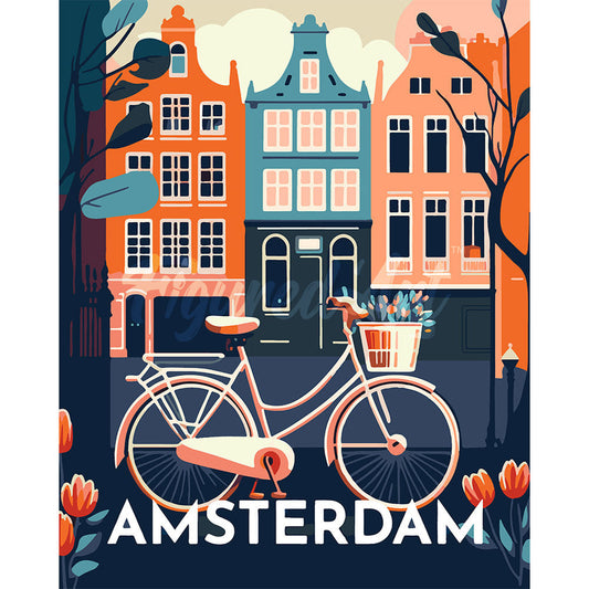 Reiseplakat Amsterdam