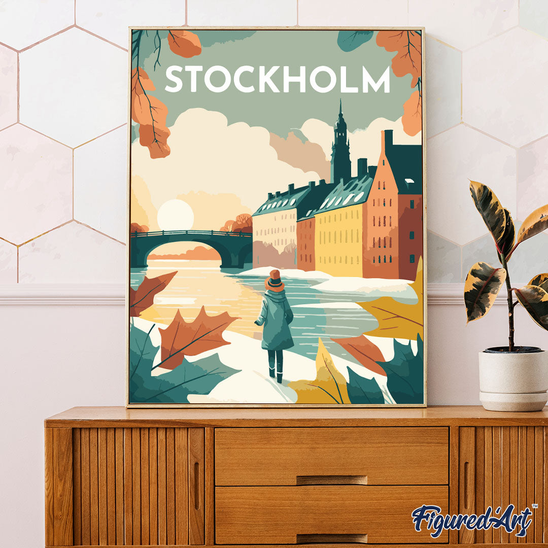 Reiseplakat Stockholm