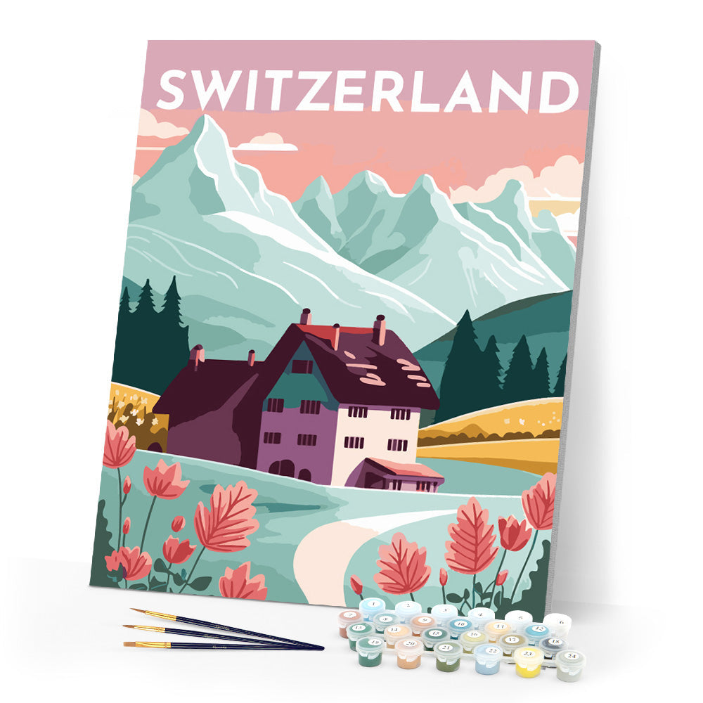 Reiseplakat Luzern