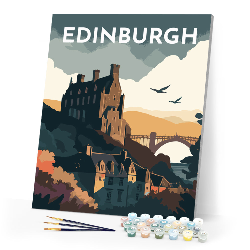 Reiseplakat Edinburgh