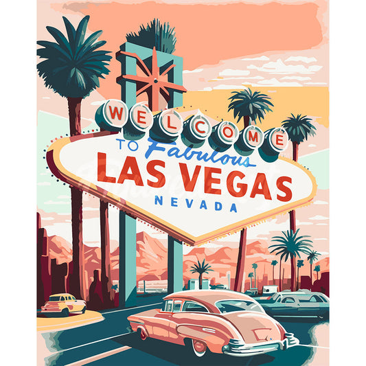 Reiseplakat Las Vegas