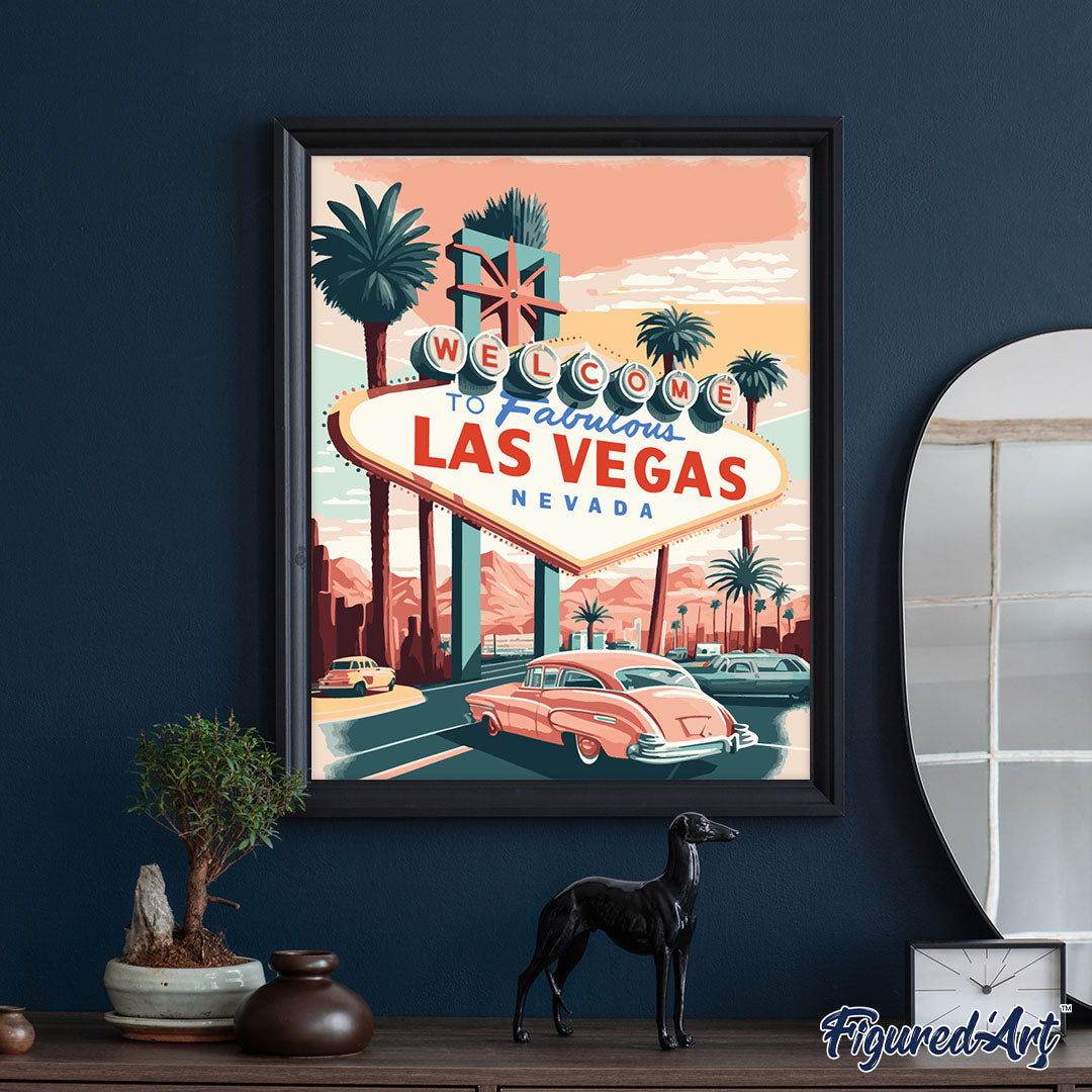 Reiseplakat Las Vegas
