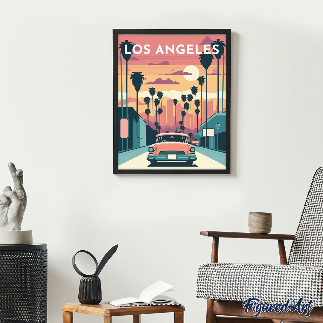 Reiseplakat Los Angeles