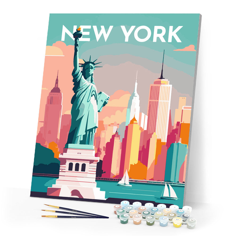Reiseplakat New York