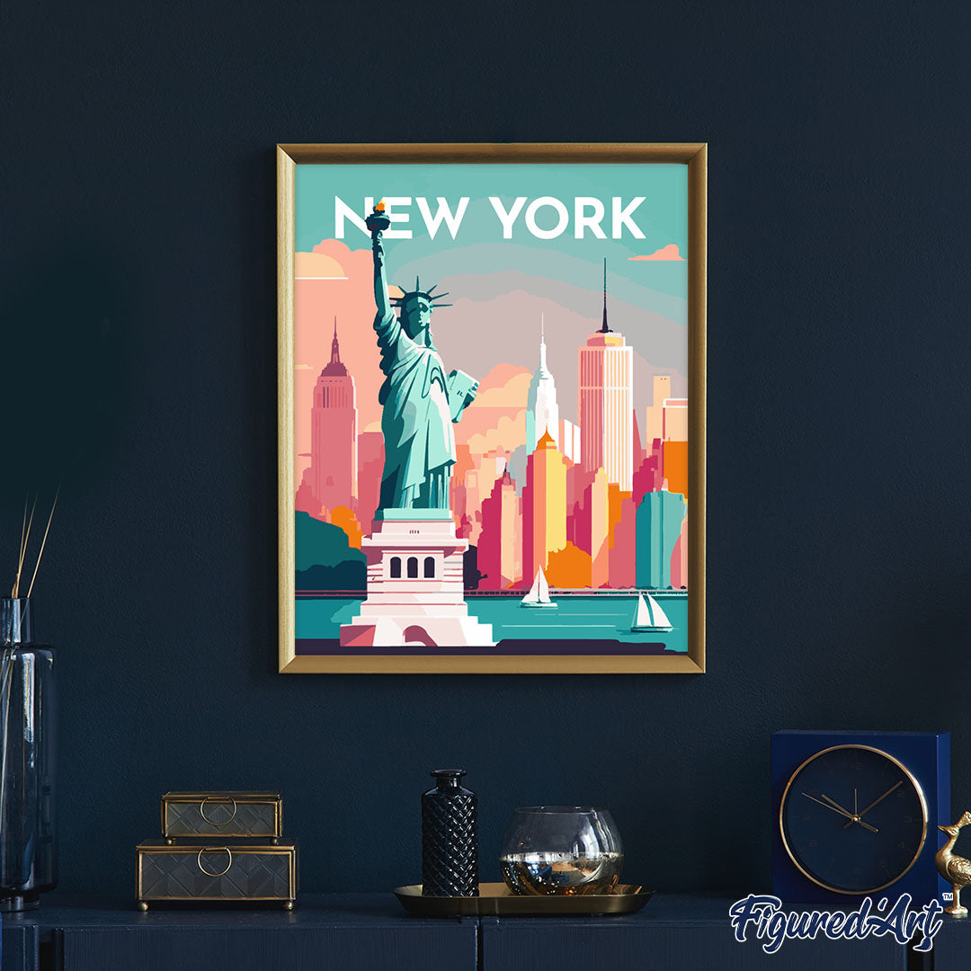 Reiseplakat New York