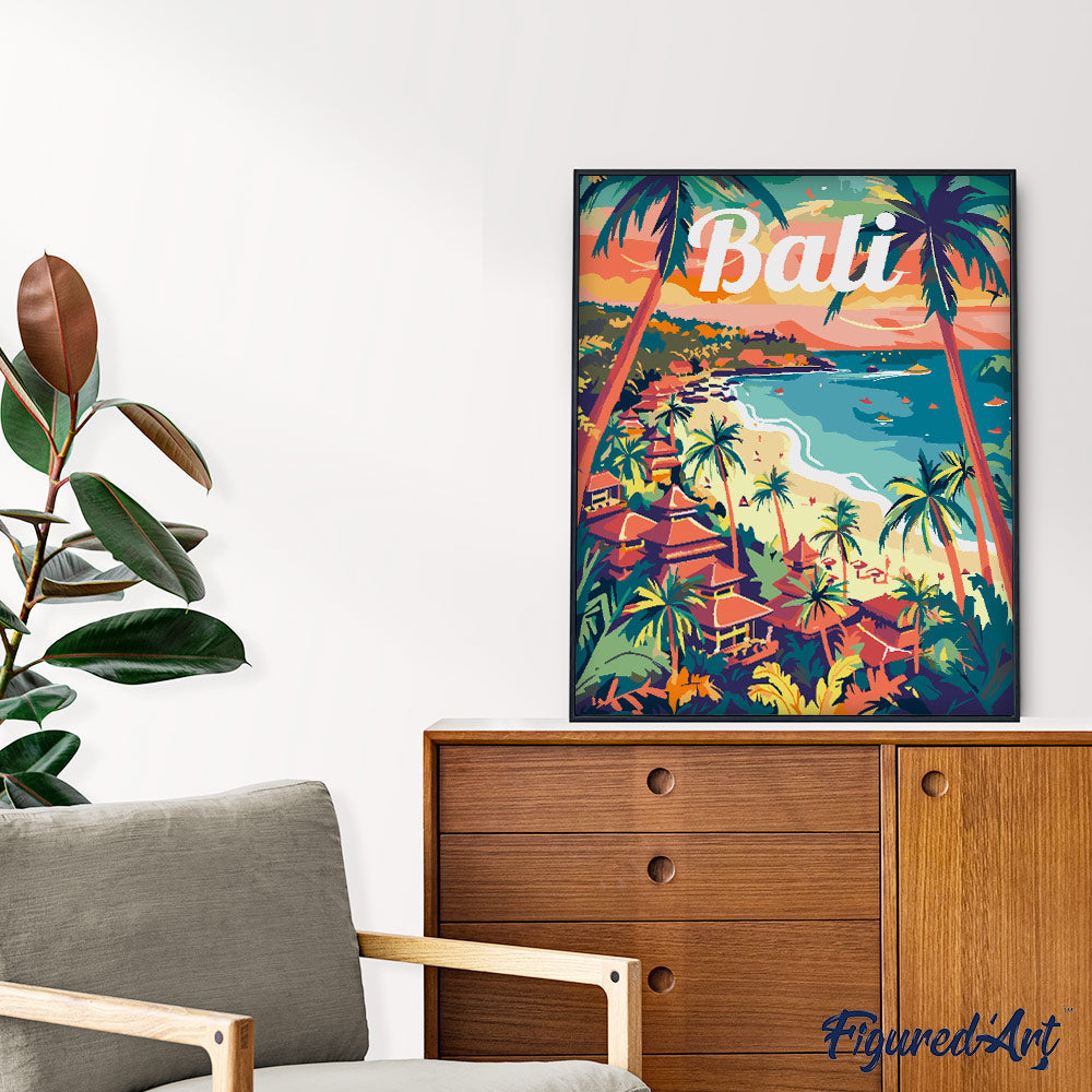 Reiseplakat Bali