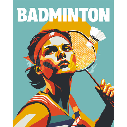 Sport Poster Badminton