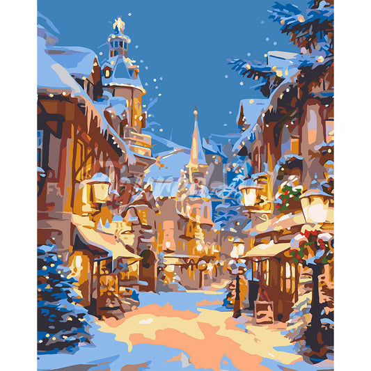 Christmas Illuminated Village