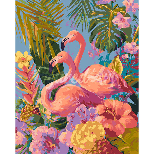 Zwillingsflamingos