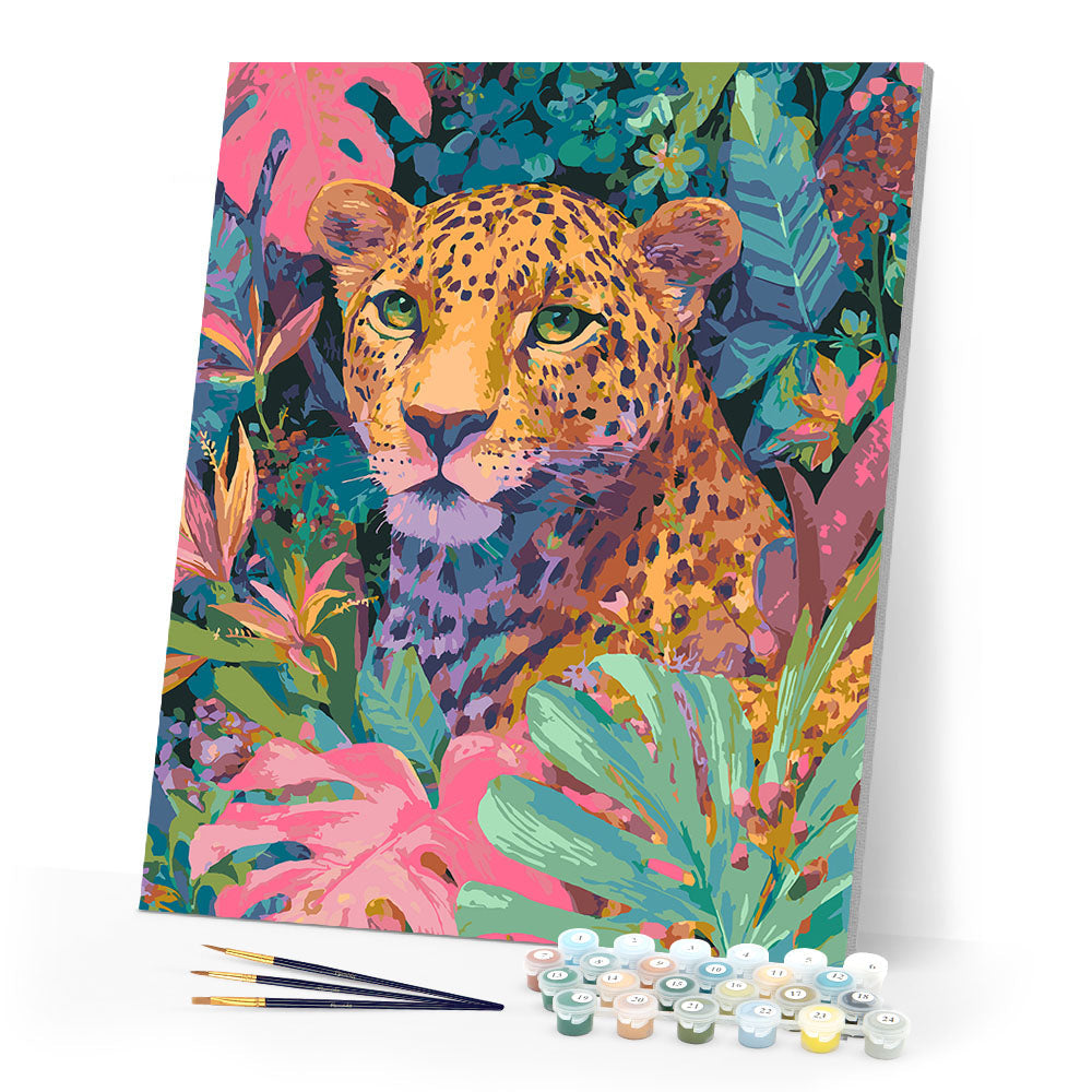 Tropischer Leopard