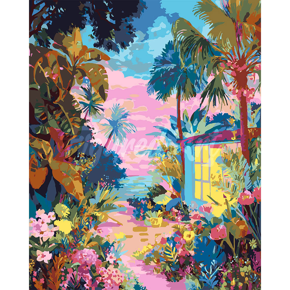 Tropical Backyard