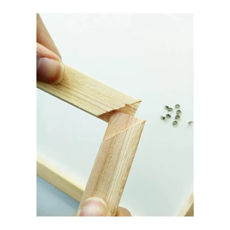 DIY-Holzrahmen, fertig zur Montage