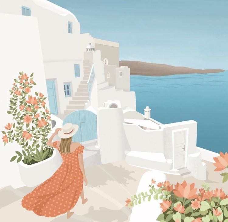 Mykonos-Urlaubs-Mini-Kit