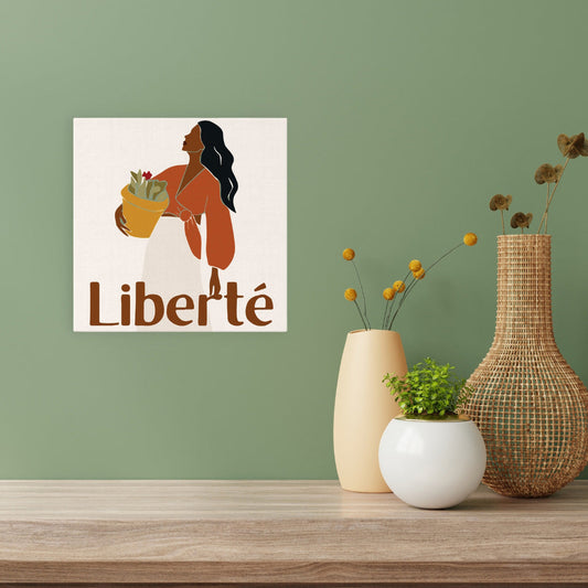 Mini Paint by numbers 8x8 framed - Beauty and Liberty